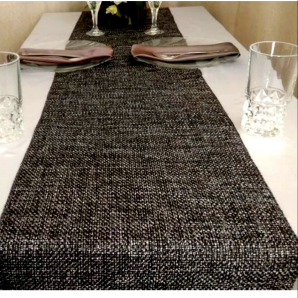 Burlap Fabric Table Runner